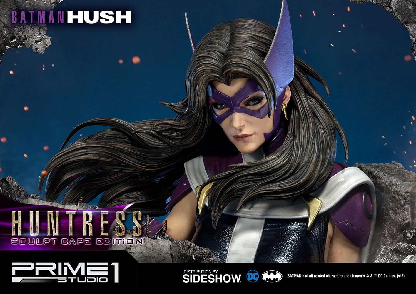 Huntress Sculpt Cape Edition Exclusive Edition (Prototype Shown) View 7