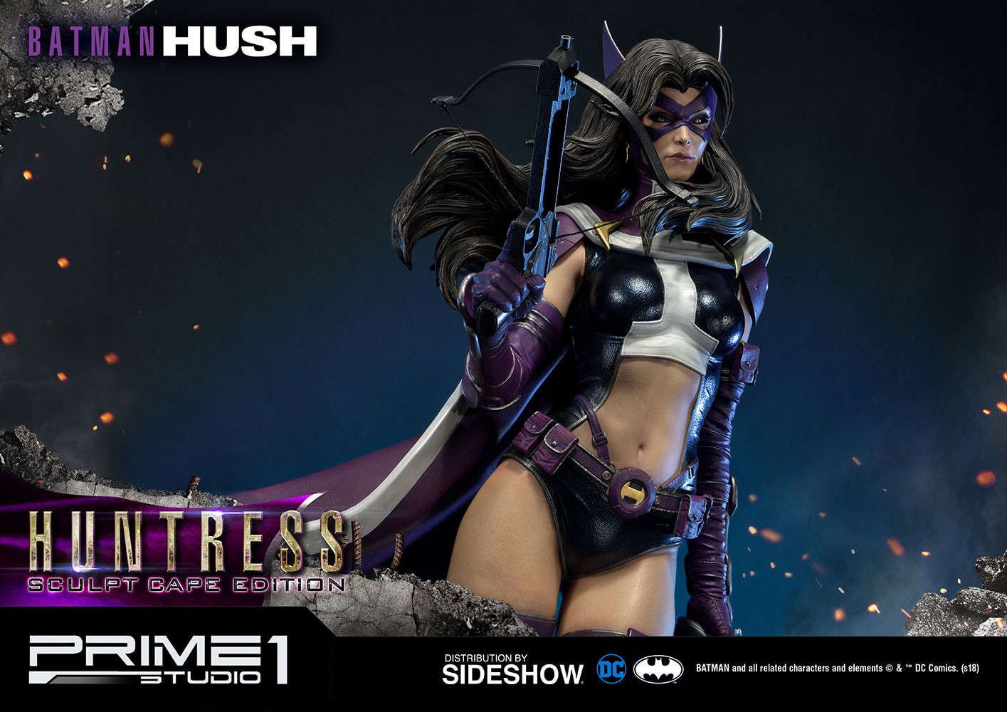 Huntress Sculpt Cape Edition Exclusive Edition (Prototype Shown) View 13
