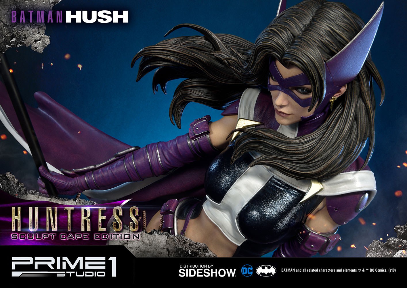 Huntress Sculpt Cape Edition Exclusive Edition (Prototype Shown) View 14
