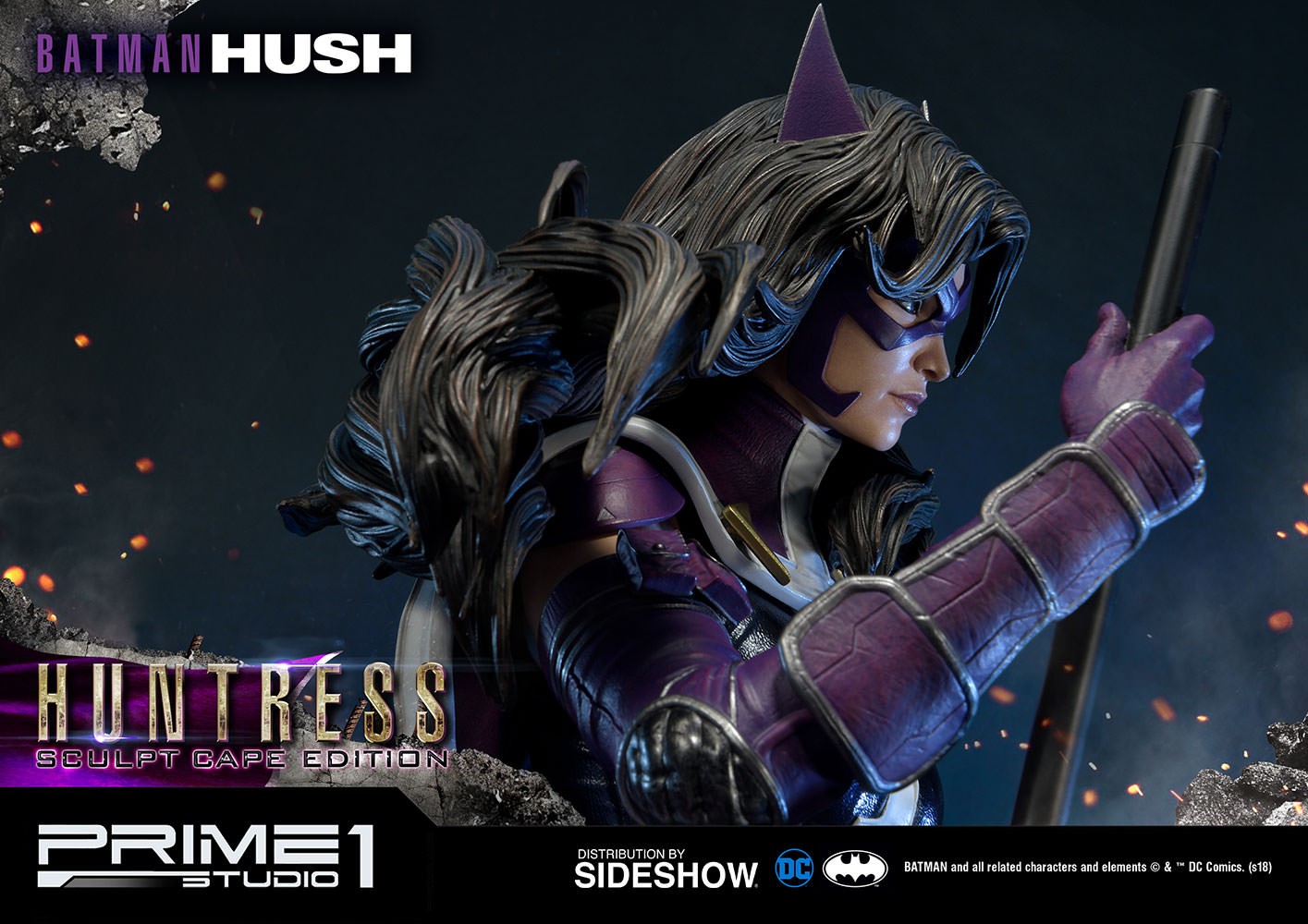 Huntress Sculpt Cape Edition Exclusive Edition (Prototype Shown) View 15