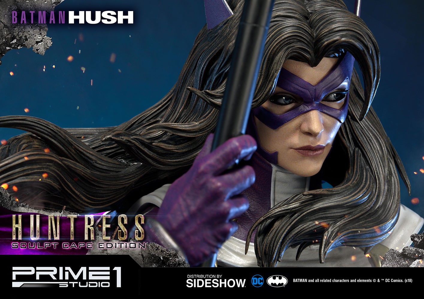 Huntress Sculpt Cape Edition Exclusive Edition (Prototype Shown) View 17