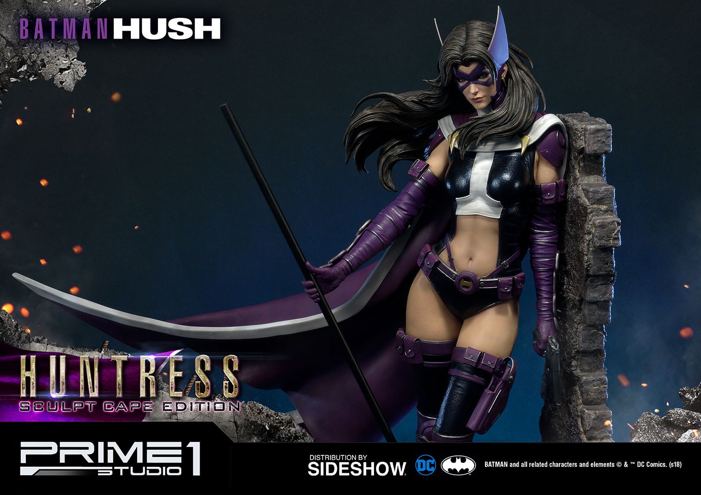 Huntress Sculpt Cape Edition Exclusive Edition (Prototype Shown) View 18