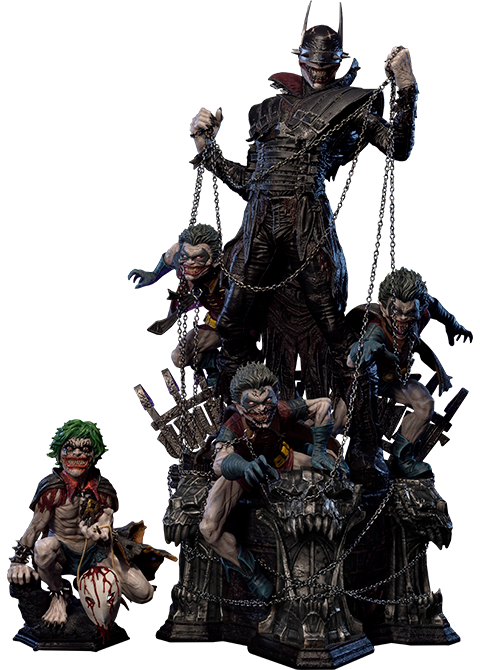Laughing batman statue deals
