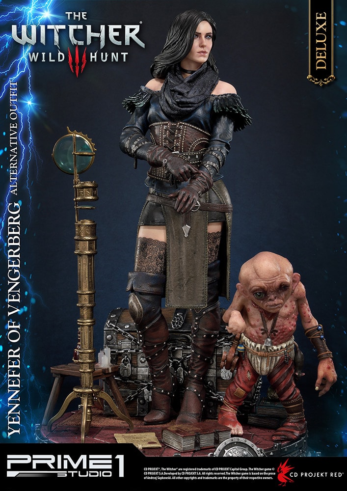 The Witcher 3: Wild Hunt Yennefer of Vengerberg Alternative Outfit (Deluxe Version) Statues  (Prototype Shown) View 3