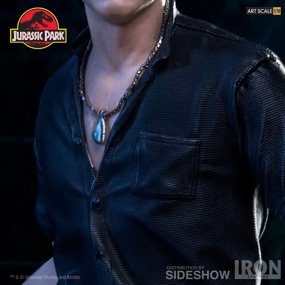 Jurassic Park Ian Malcolm 1:10 Scale Statue  (Prototype Shown) View 8