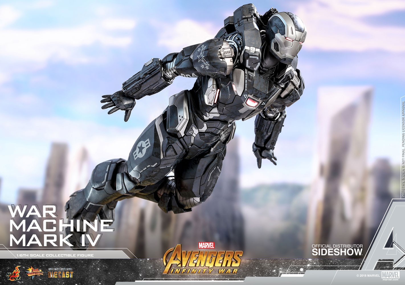 War Machine Mark IV by Hot Toys | Sideshow Collectibles