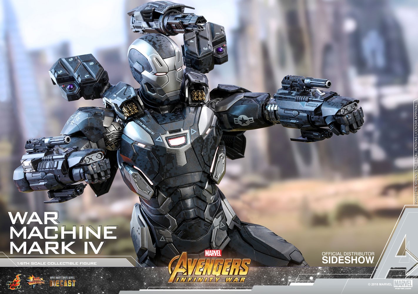 War Machine Mark IV by Hot Toys | Sideshow Collectibles