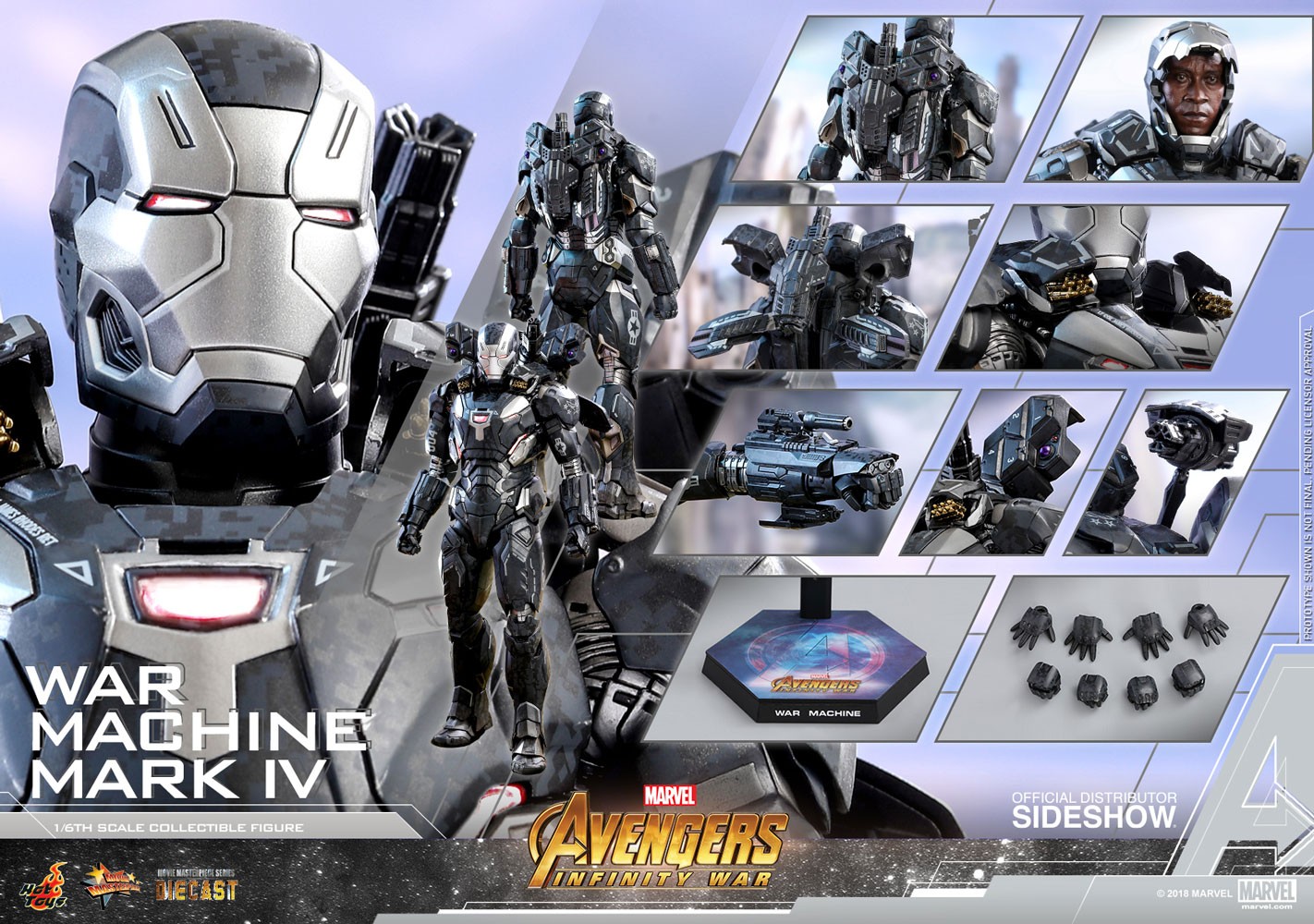 Hot toys war machine mark 4 deals