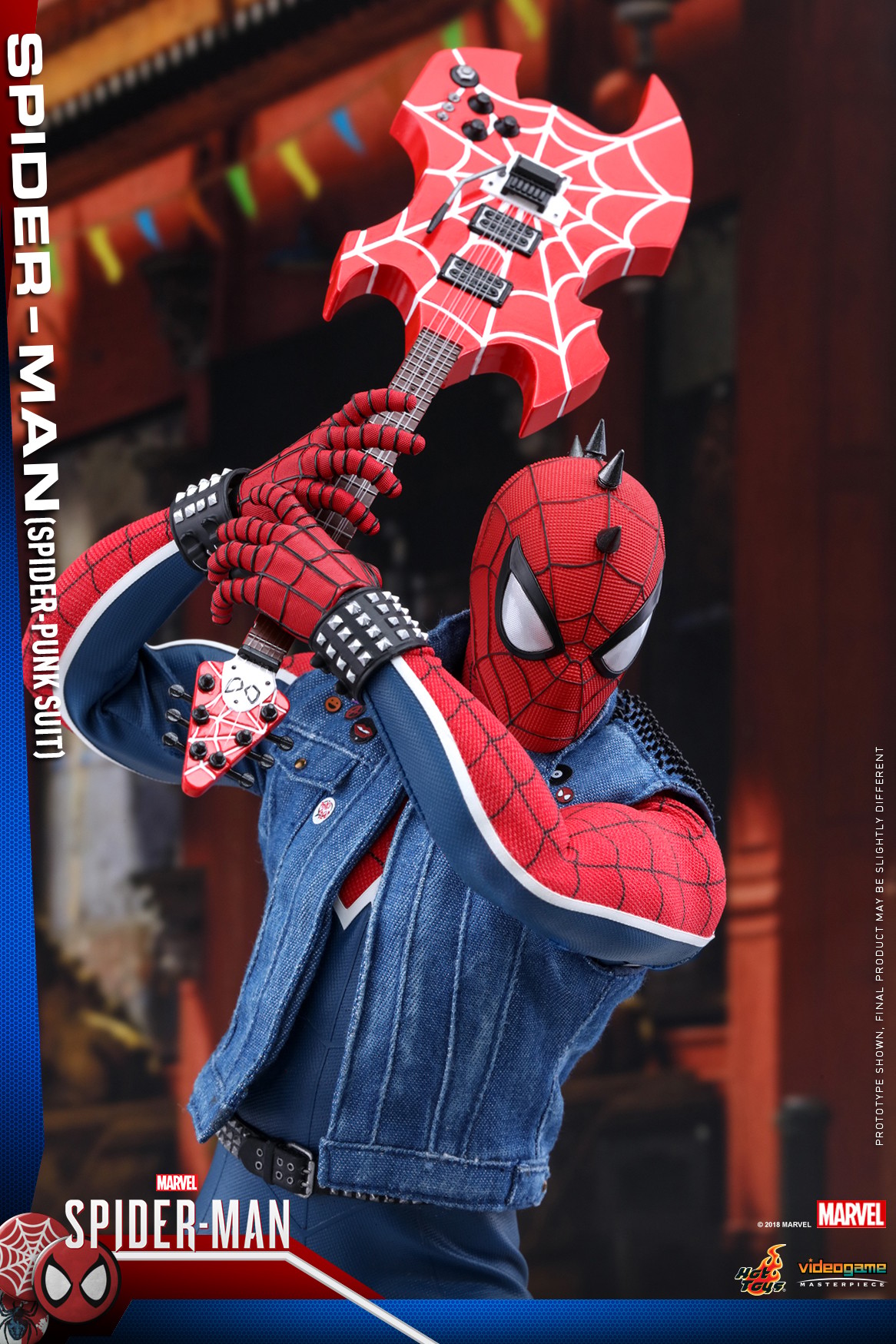 Spider Man Punk Suit Figure by Hot Toys | Sideshow Collectibles
