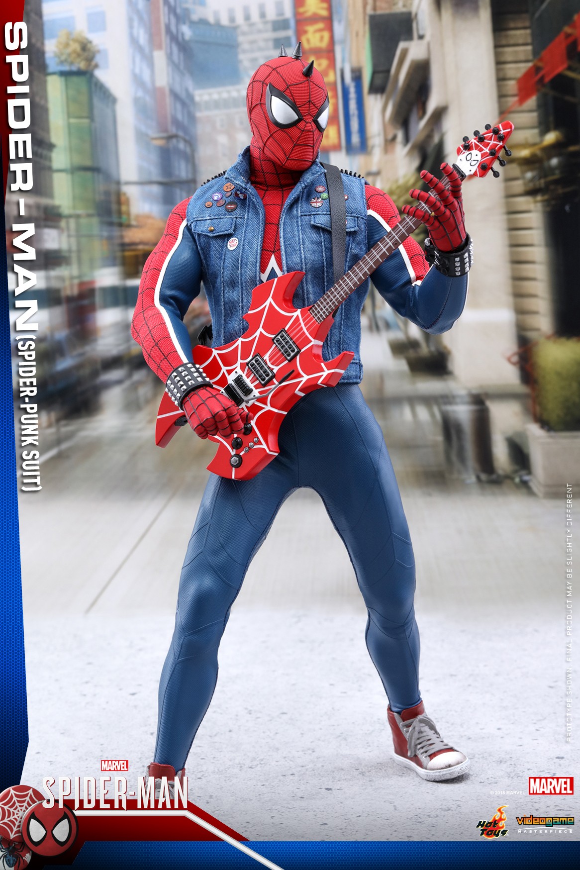 公式サイト Spider Man Collectibles Sideshow | Toys Hot by Figure Suit Punk スパイダーマン