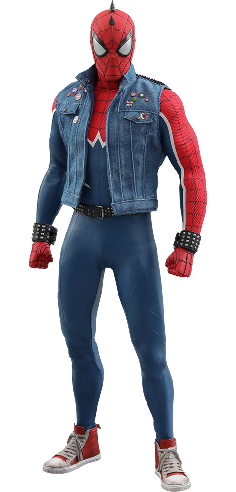 Spider Man Punk Suit Figure by Hot Toys | Sideshow Collectibles Spider Man Punk Suit Figure by Hot Toys | Sideshow Collectibles