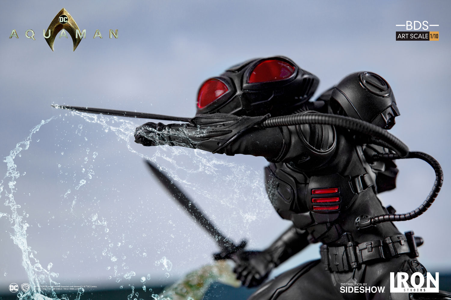 DC Comics Black Manta 1:10 Scale Statue  (Prototype Shown) View 2