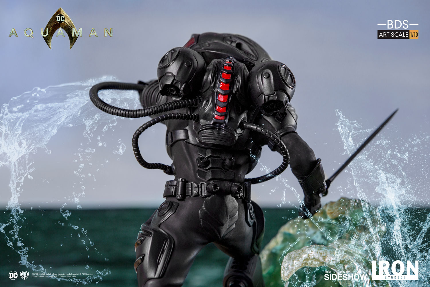 DC Comics Black Manta 1:10 Scale Statue  (Prototype Shown) View 3