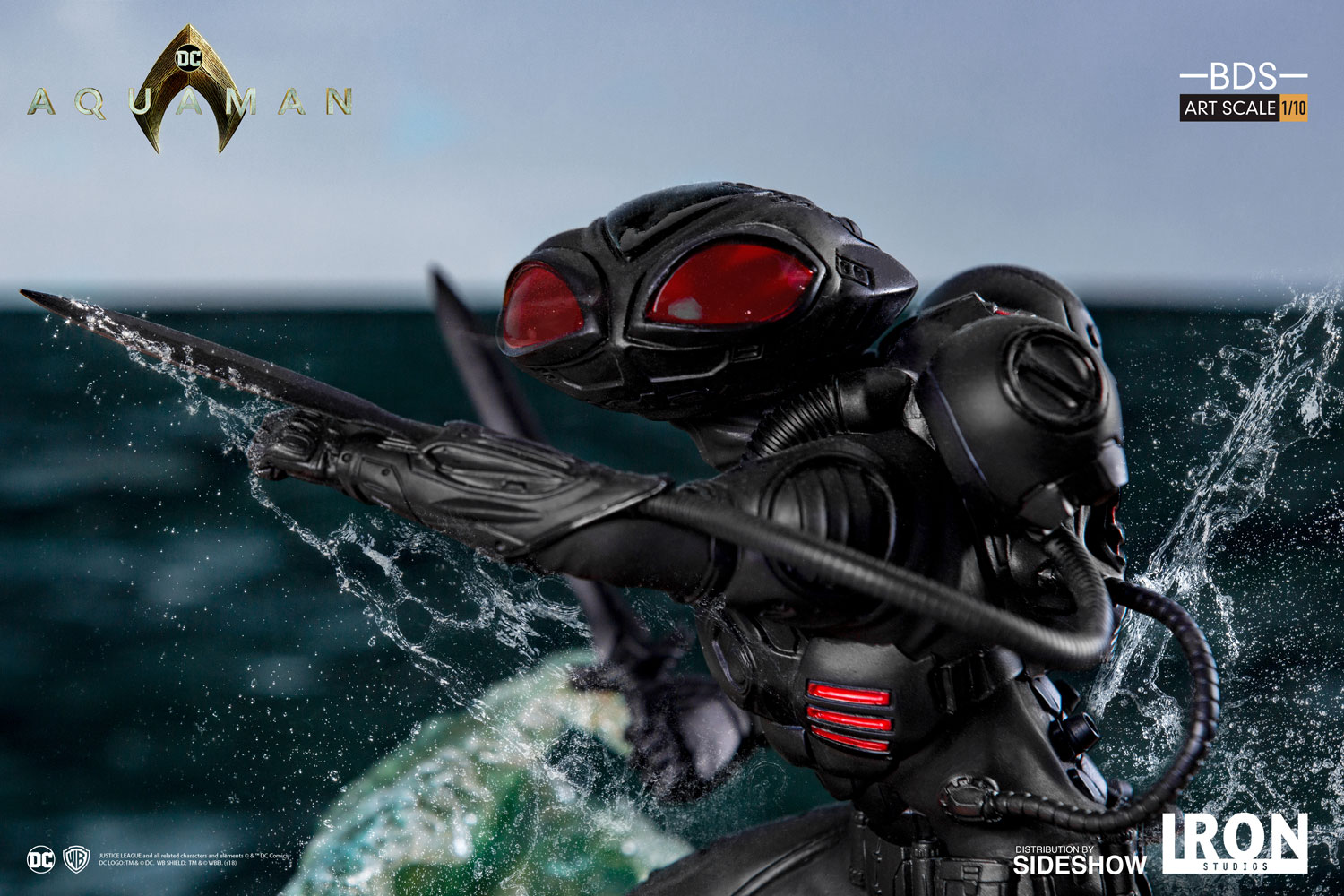 DC Comics Black Manta 1:10 Scale Statue  (Prototype Shown) View 5