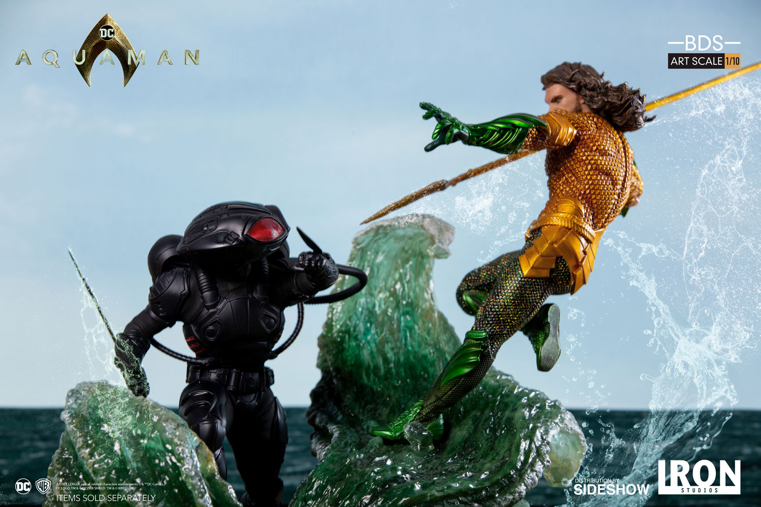 DC Comics Black Manta 1:10 Scale Statue  (Prototype Shown) View 9
