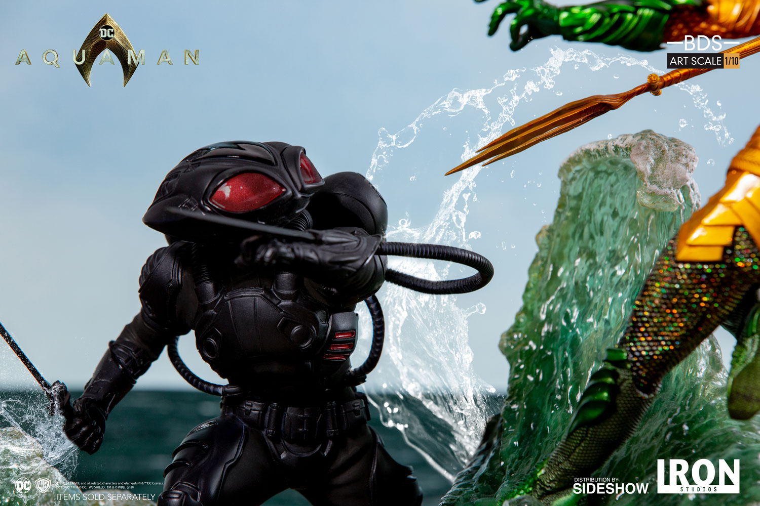 DC Comics Black Manta 1:10 Scale Statue  (Prototype Shown) View 12