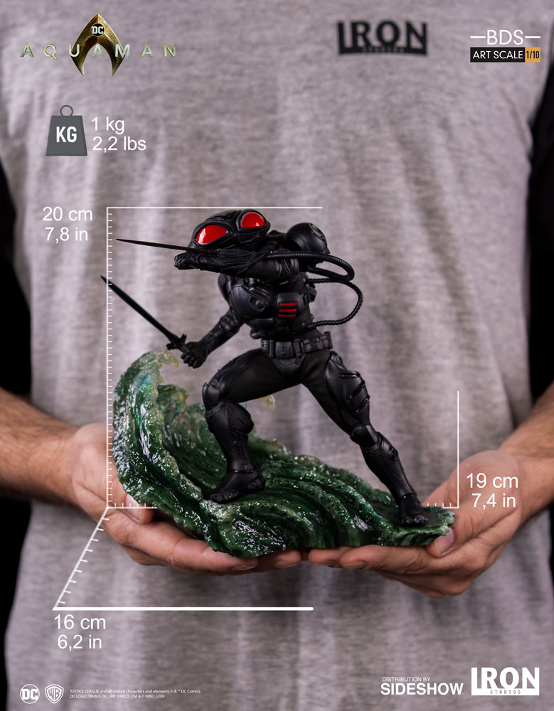 DC Comics Black Manta 1:10 Scale Statue  (Prototype Shown) View 14