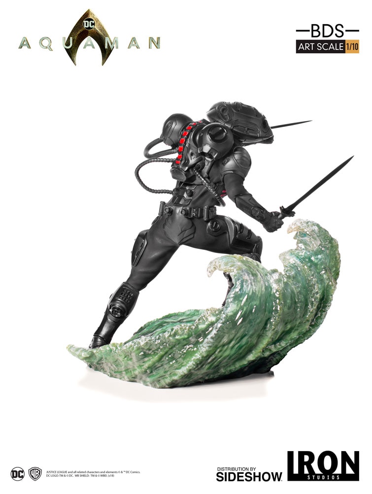DC Comics Black Manta 1:10 Scale Statue  (Prototype Shown) View 17