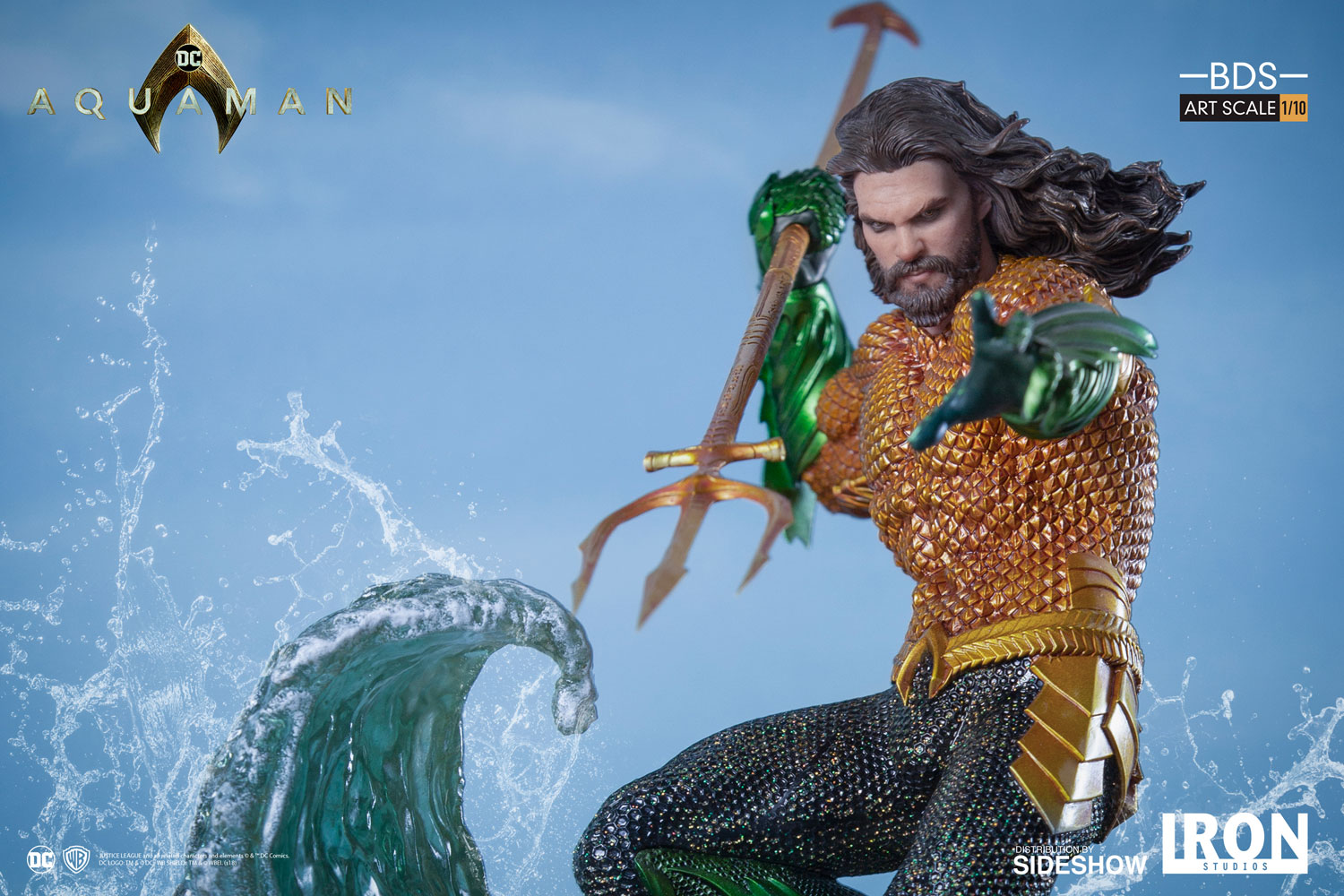 DC Comics Aquaman 1:10 Scale Statue  (Prototype Shown) View 1