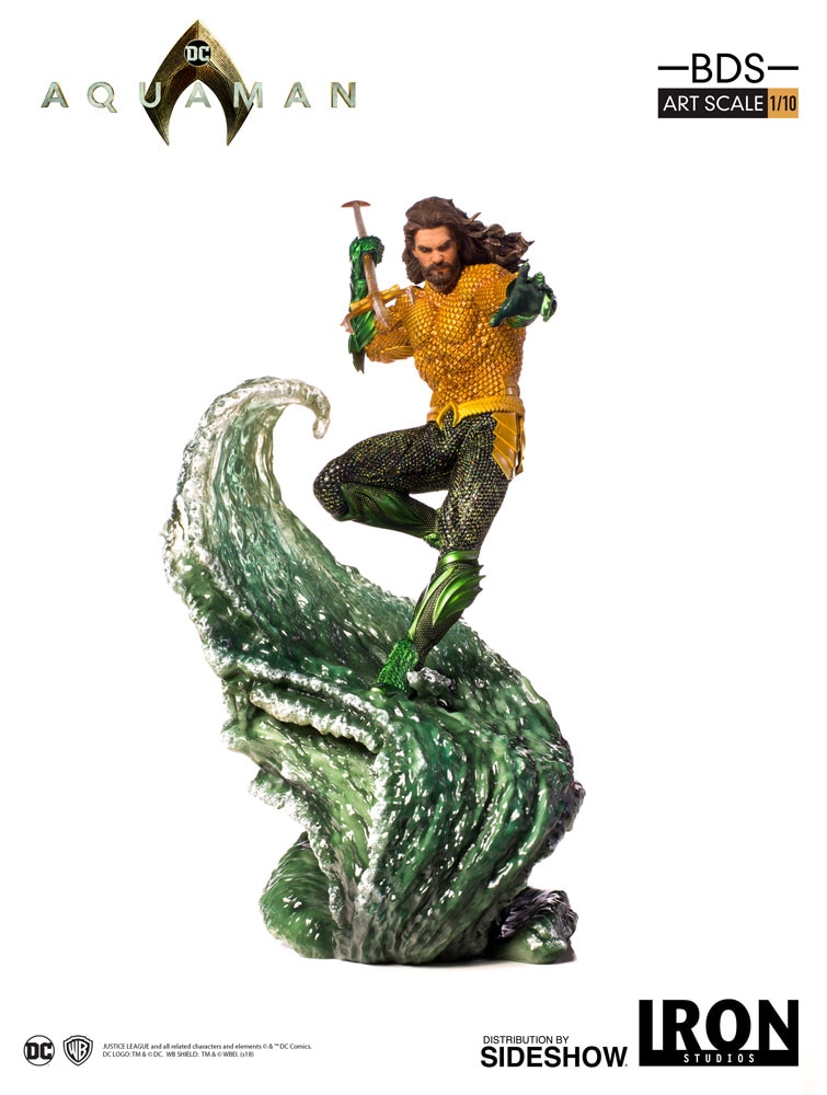 DC Comics Aquaman 1:10 Scale Statue  (Prototype Shown) View 17