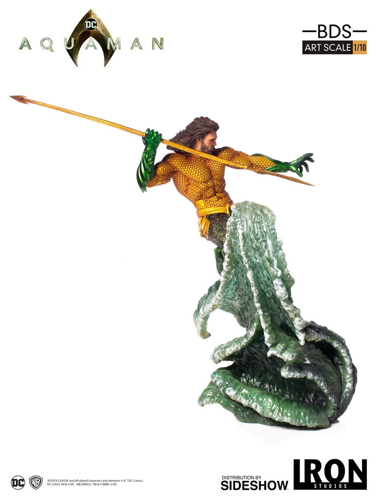 DC Comics Aquaman 1:10 Scale Statue  (Prototype Shown) View 18