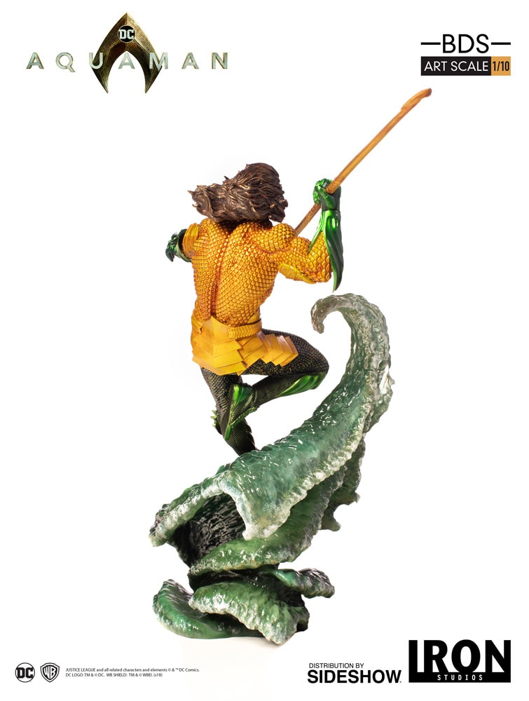 DC Comics Aquaman 1:10 Scale Statue  (Prototype Shown) View 19