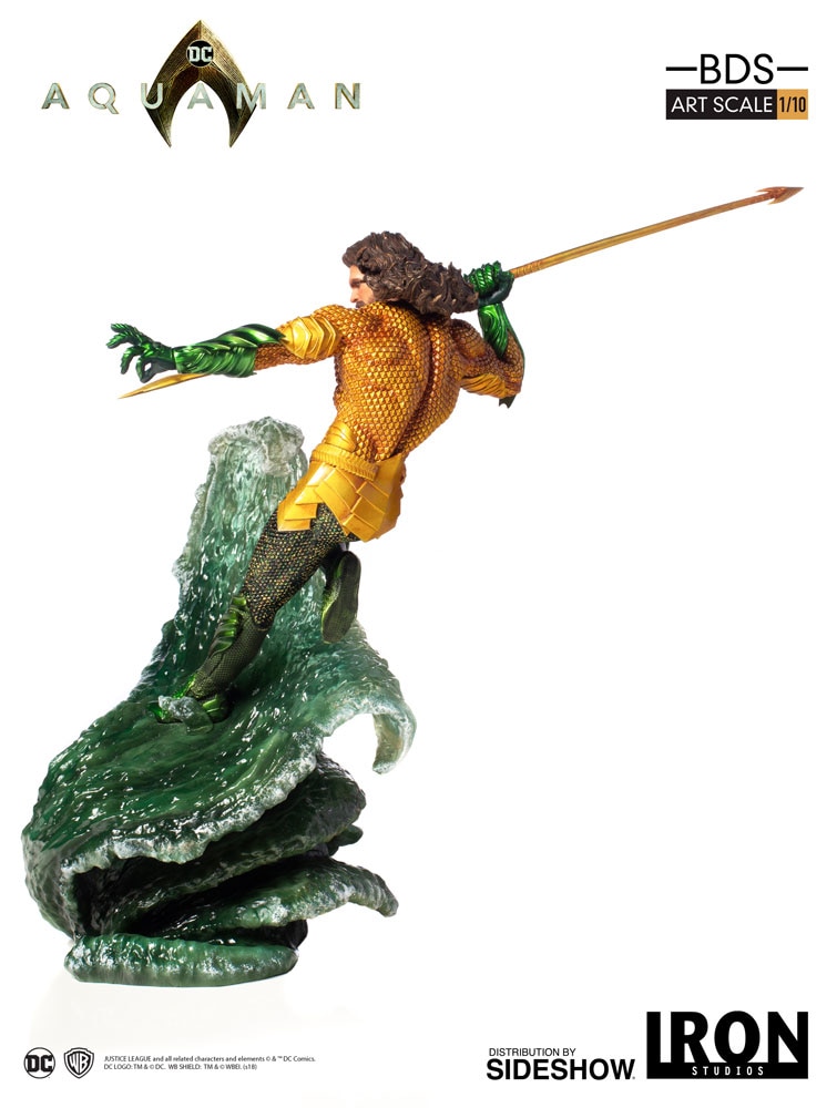 DC Comics Aquaman 1:10 Scale Statue  (Prototype Shown) View 20