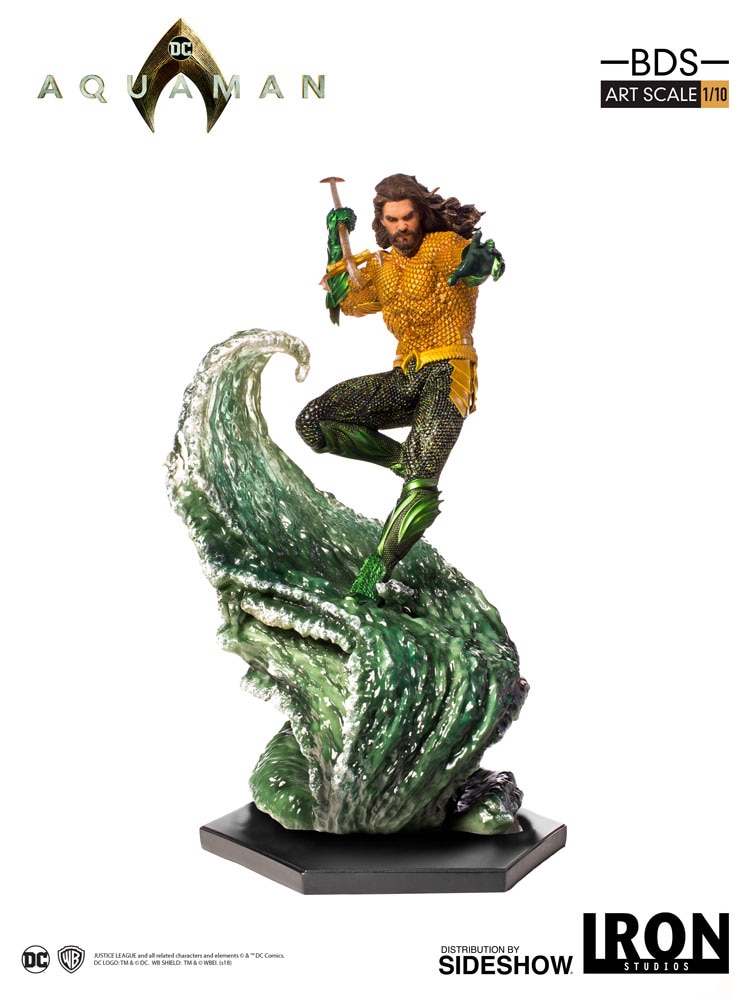 DC Comics Aquaman 1:10 Scale Statue  (Prototype Shown) View 21