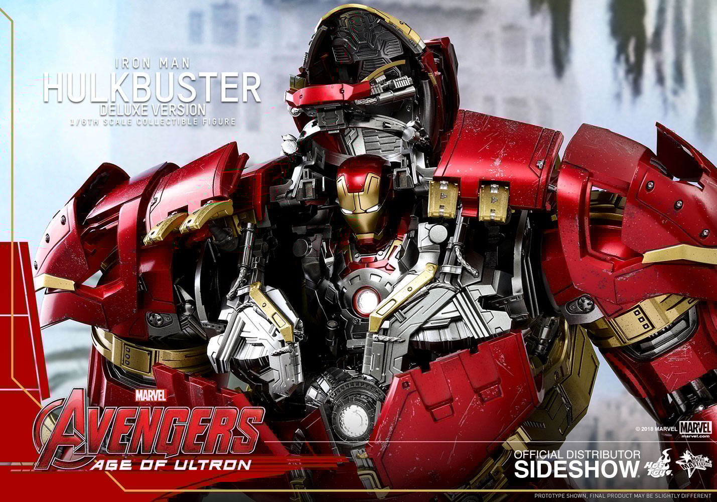 Hulkbuster Deluxe Figure by Hot Toys | Sideshow Collectibles