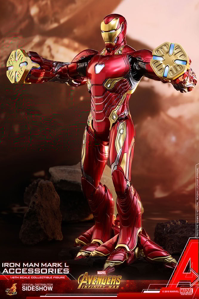 Hot toys iron man mark shop 50 accessories