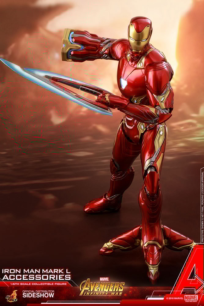Hot toys iron man mark hotsell 50 accessories