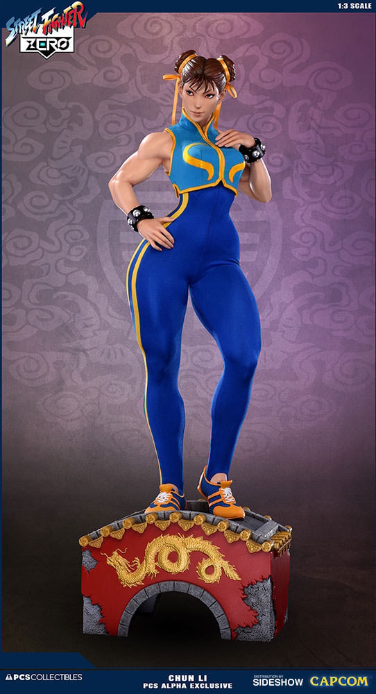 Street Fighter Chun-Li Alpha Statue by Pop Culture Shock
