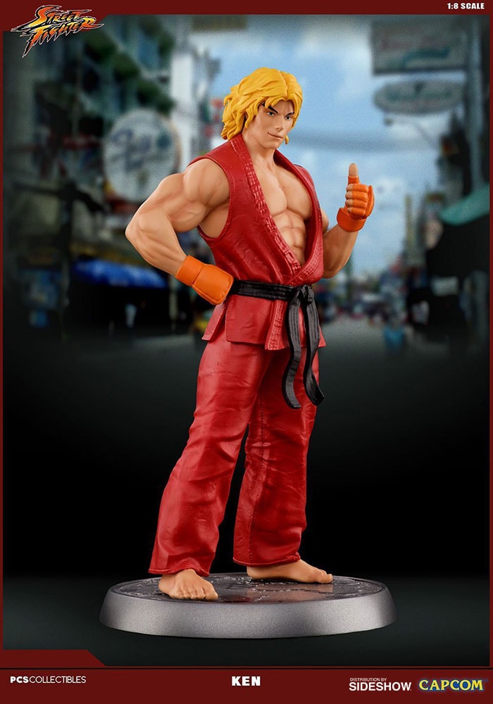 Street Fighter Ken Statue by Pop Culture Shock | Sideshow Collectibles