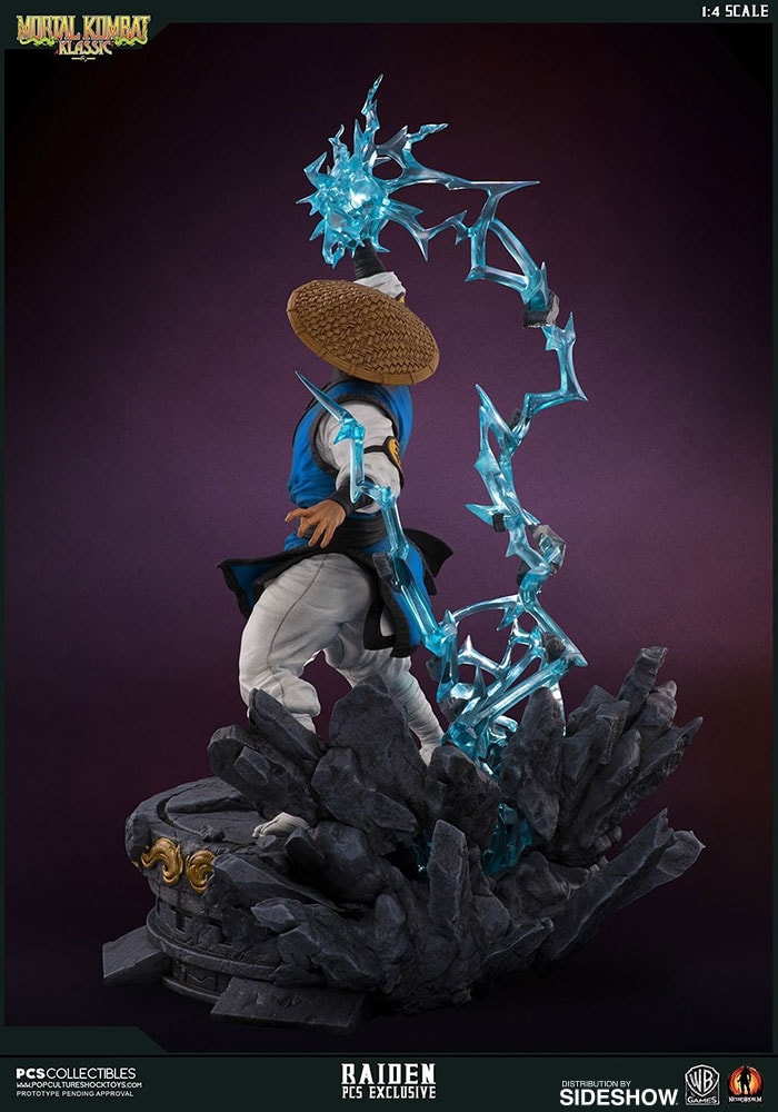 Mortal Kombat Raiden Legacy Statues  Exclusive Edition View 7