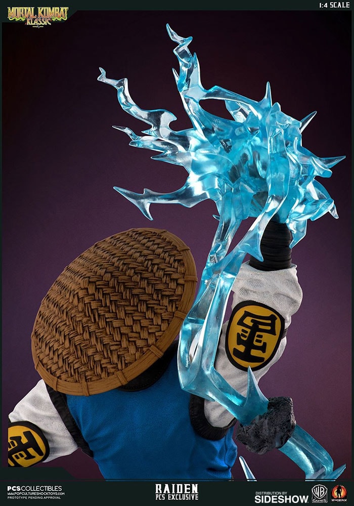 Mortal Kombat Raiden Legacy Statues  Exclusive Edition View 9