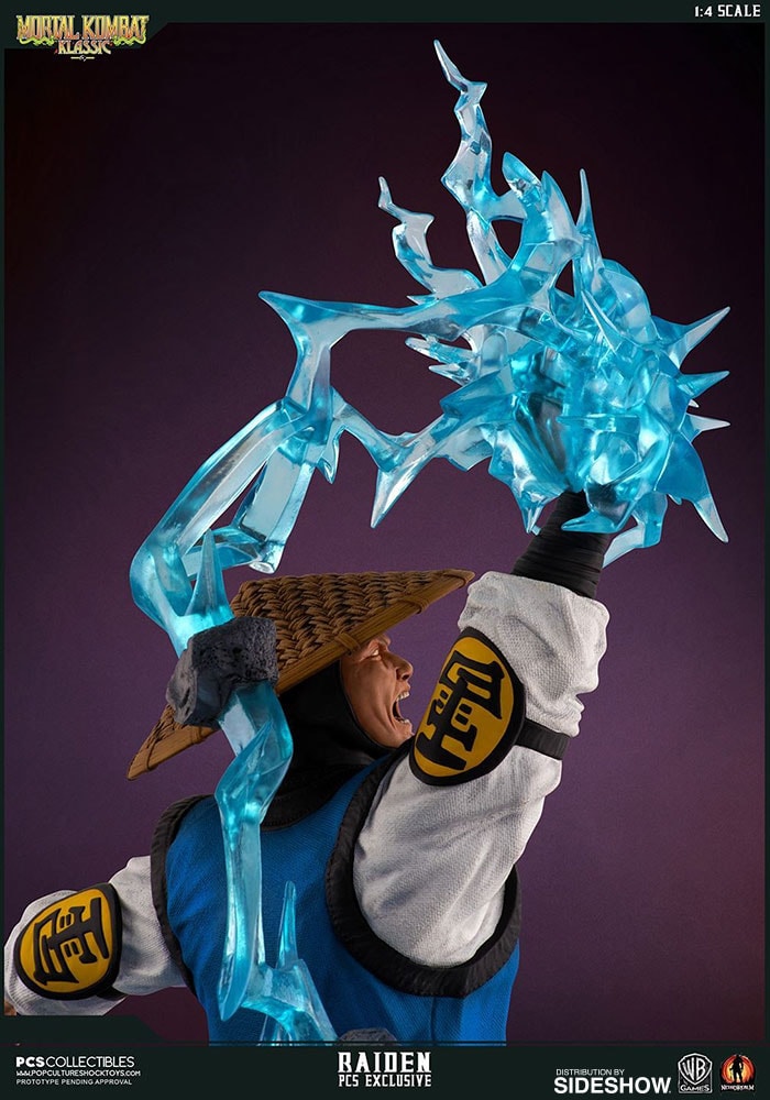 Mortal Kombat Raiden Legacy Statues  Exclusive Edition View 11