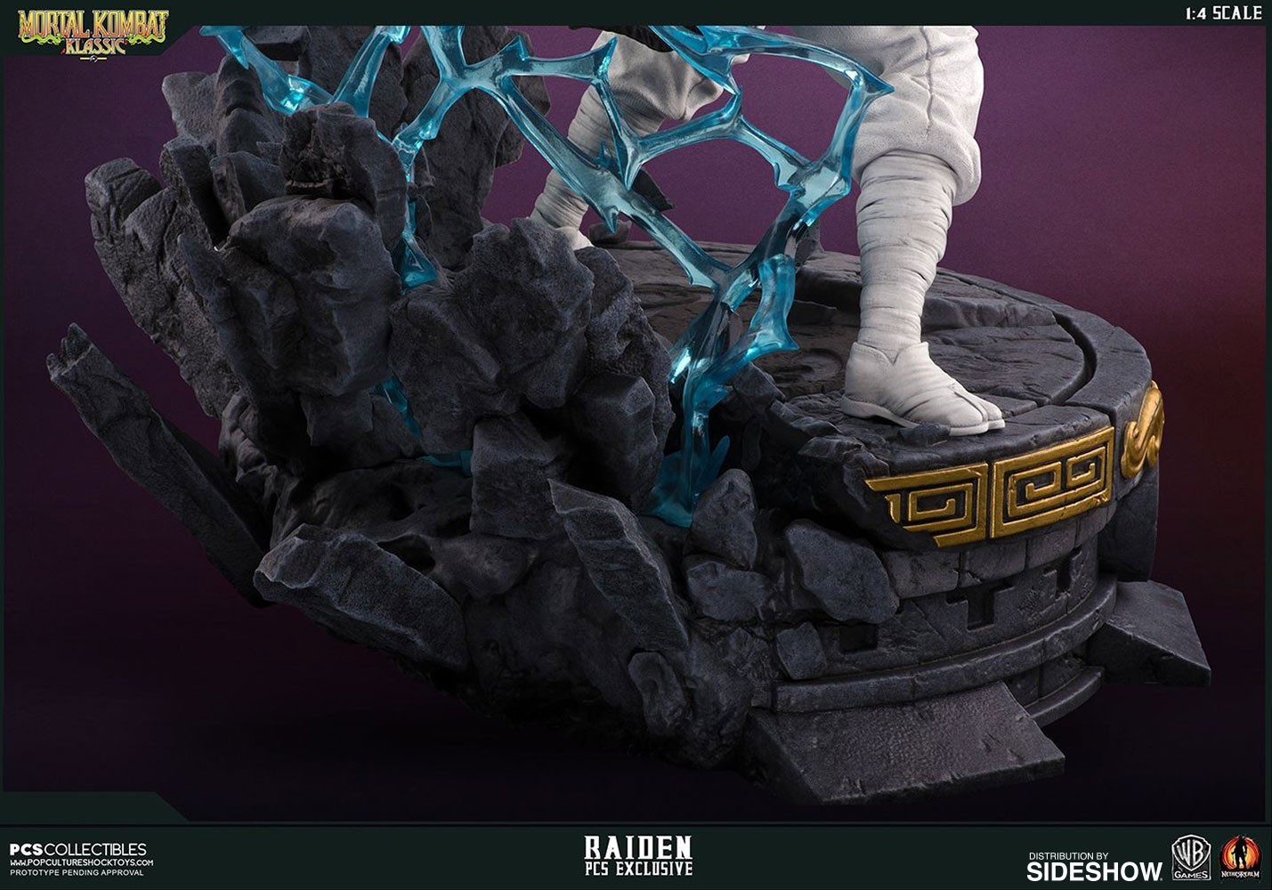 Mortal Kombat Raiden Legacy Statues  Exclusive Edition View 12