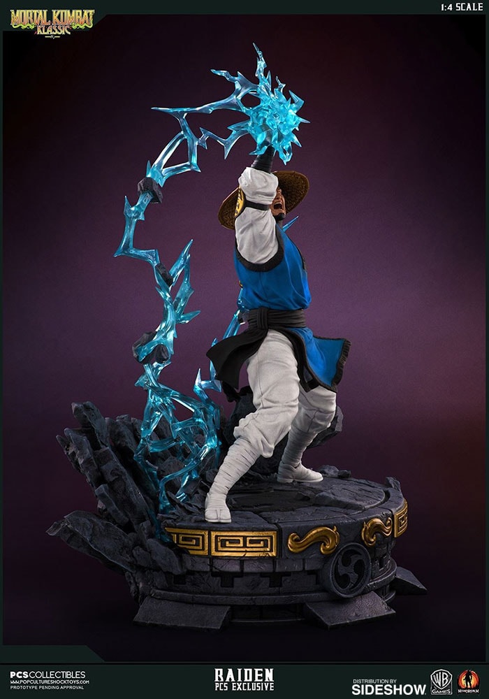 Mortal Kombat Raiden Legacy Statues  Exclusive Edition View 13