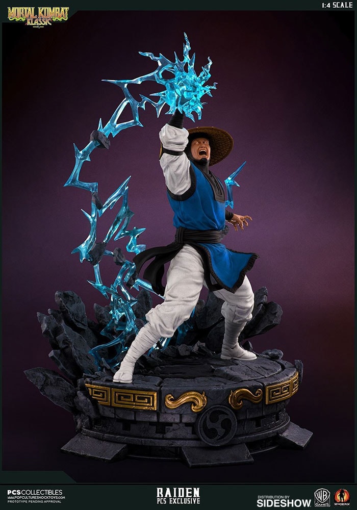 Mortal Kombat Raiden Legacy Statues  Exclusive Edition View 15