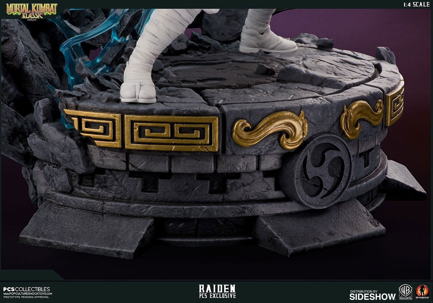 Mortal Kombat Raiden Legacy Statues  Exclusive Edition View 17
