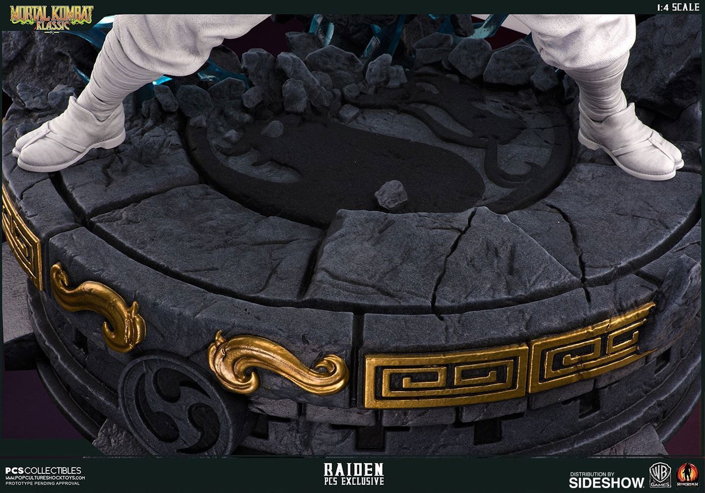 Mortal Kombat Raiden Legacy Statues  Exclusive Edition View 19