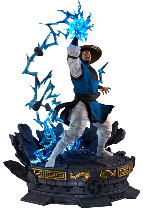 Mortal kombat raiden statue store