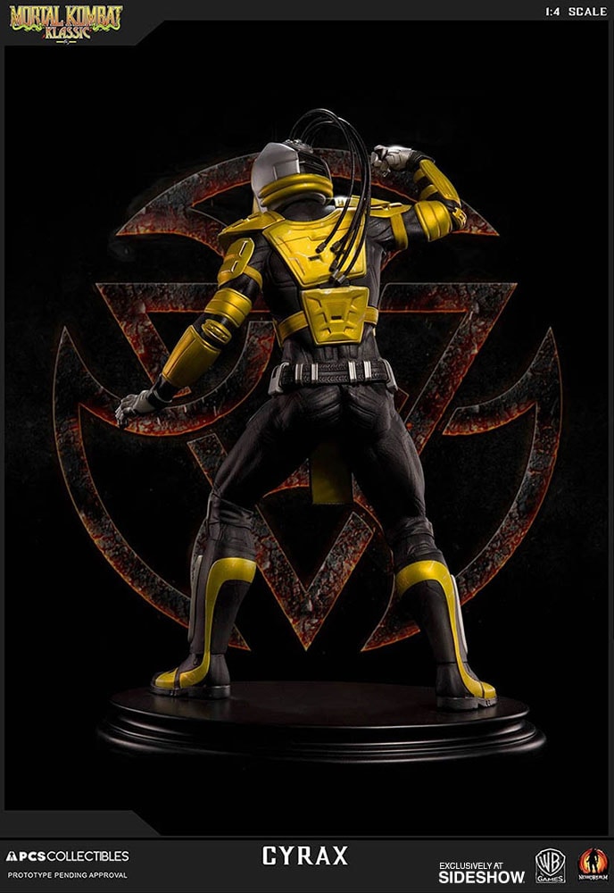 Mortal Kombat Cyrax MKX Statue by Pop Culture Shock Sideshow