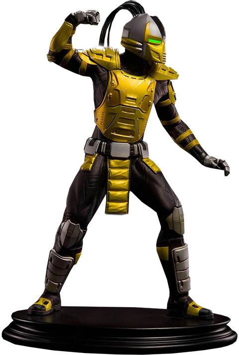 日本製 MKX Cyrax Kombat Mortal Statue Shock Culture Pop by トップス