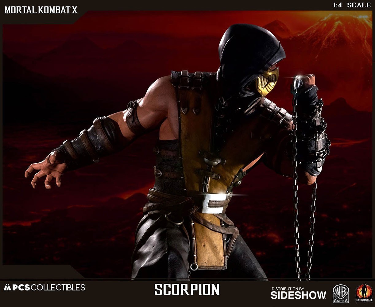 Mortal Kombat Scorpion Statues  Collector Edition View 12