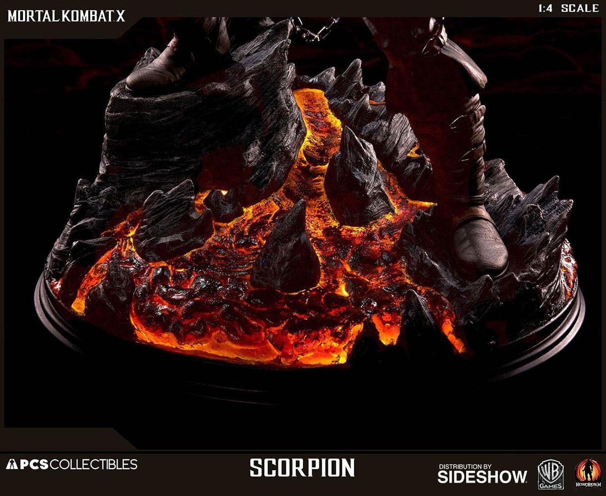 Mortal Kombat Scorpion Statues  Collector Edition View 13