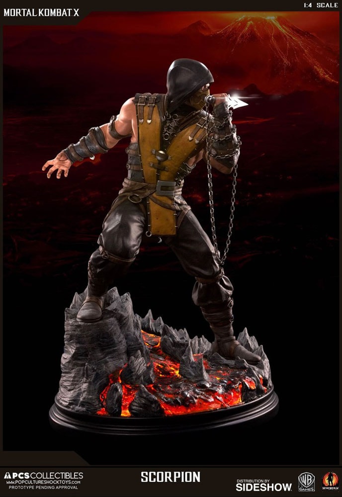 Mortal Kombat Scorpion Statues  Exclusive Edition View 9