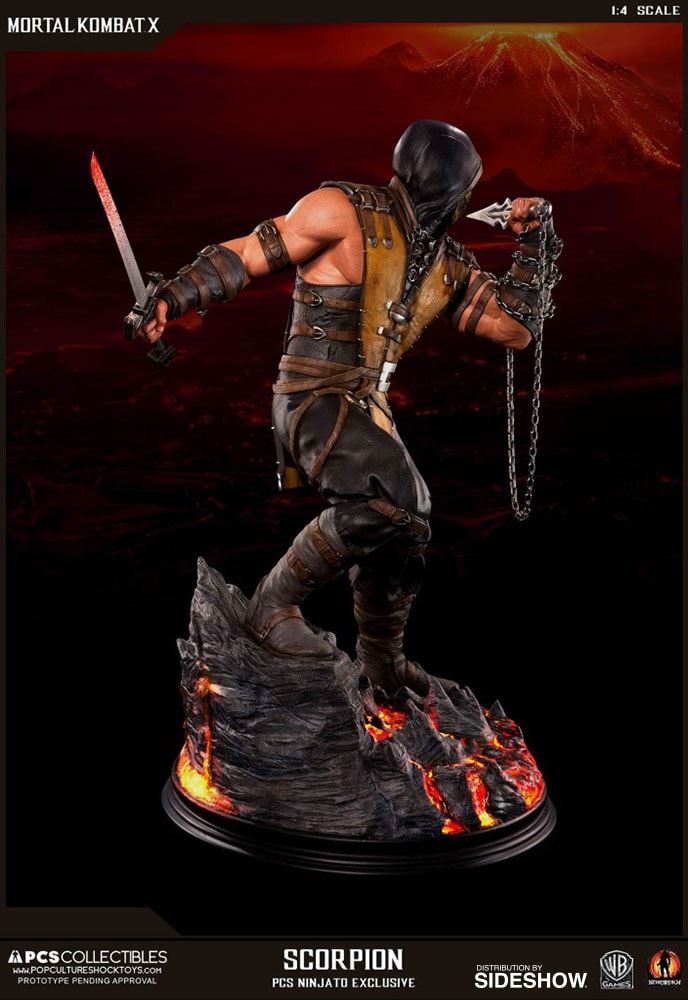 Mortal Kombat Scorpion Statues  Exclusive Edition View 11