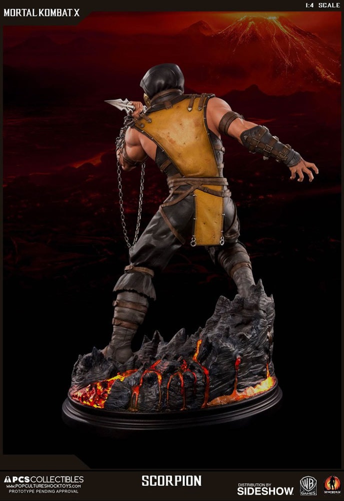 Mortal Kombat Scorpion Statues  Exclusive Edition View 12