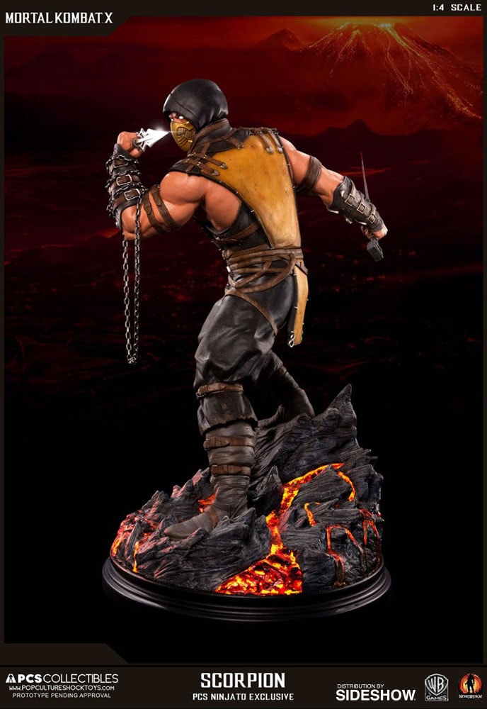 Mortal Kombat Scorpion Statues  Exclusive Edition View 14